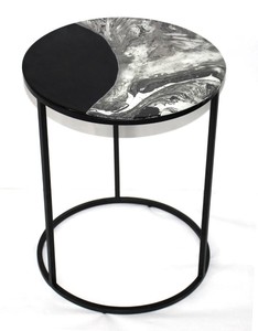 Modern Extendable Foldable Brass Aluminum Iron <b>Stool</b> Ottoman with Removable Cover and Convertible Design - Product Image 6