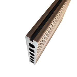 3D en relieve superficie Co-extrusión acera WPC/compuestos de madera y plástico cubierta - Product Image 5