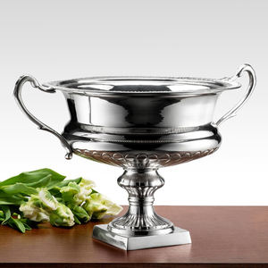 Cuencos de Flores de Aluminio con Acabado Brillante, Hechos a Mano, Decorativos para Mesa de Boda, Floreros y Cuencos en Venta - Product Image 3