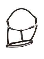 Horsekraft - Halter de course et d'équitation en cuir italien sur mesure, design anatomique, confortable, avec cristaux brillants et quincaillerie en acier inoxydable