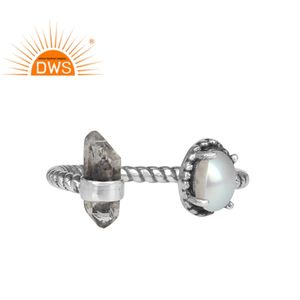 Bague en pierre précieuse naturelle, bijoux en argent Sterling 925, nouvelle mode, constructeur de bijoux - Product Image 1