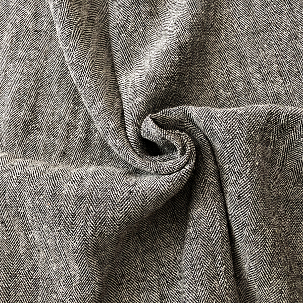 Классическая шелковая ткань в елочку OA35246