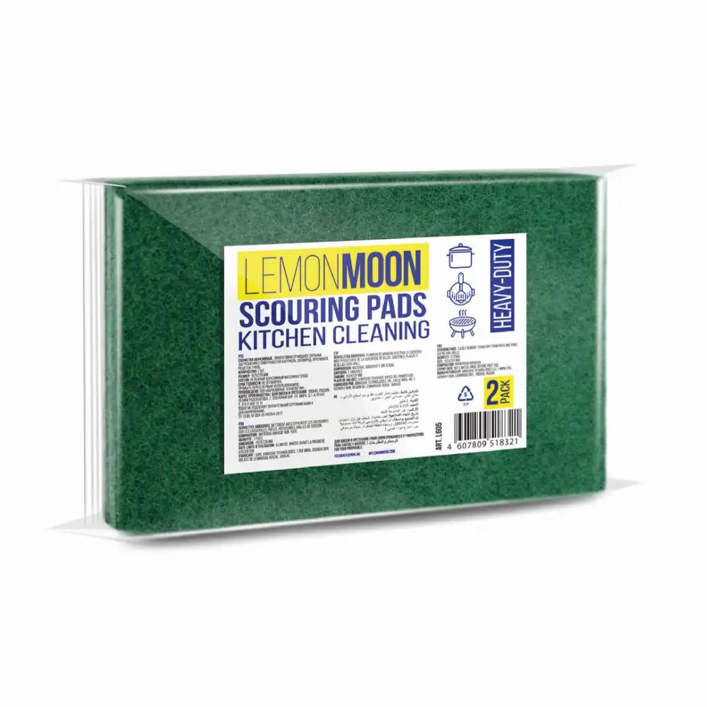 청소 패드 Scourer 152*229mm 녹색 접시 세척 닦는 패드 대량 플라스틱 닦는 수세미 Dishwash 패드 도매