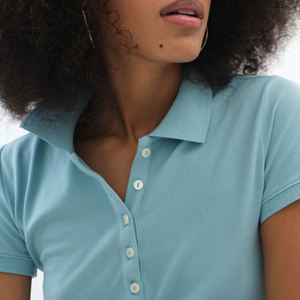 Nueva Camiseta Polo de Verano para Mujer, Polo Deportivo de Algodón Elástico, Camiseta con Cierre y Manga Corta para Hombre, Corte Holgado, Ropa Casual 2026 - Product Image 5