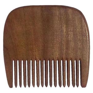 100% Peigne à barbe en bois de neem Peigne à cheveux en bois Seesam pour les mariages et les occasions de mariée - Product Image 1