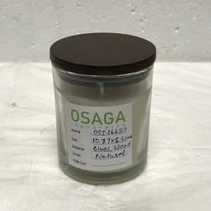Bougeoir en verre, contenant parfumé pour la fabrication de bougies - Product Image 3