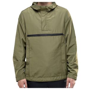 เสื้อแจ็กเก็ตนันน้ำสะท้อนแสงทำจากโพลีเอสเตอร์สำหรับผู้ชายเสื้อกันลมมีฮู้ดสำหรับฤดูหนาวมีซิปขนาดพิเศษโลโก้ออกแบบได้ตามต้องการ - Product Image 2