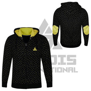 OEM mejor venta de alta calidad de los hombres con capucha sudaderas con capucha de lana baratos de los hombres de manga larga Sudadera con capucha de lana de logotipo personalizado de los hombres sudaderas con capucha Casuales - Product Image 3