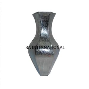 Florero hecho a mano Florero Maceta Forma personalizada Florero de metal Chapado en oro Florero pulido brillante para la habitación - Product Image 6