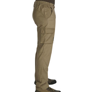 Hombres Pantalones negros 6 bolsillo Cargo Pantalones Hombres Verano Estilo Joggers Gimnasio Pantalones de chándal - Product Image 2