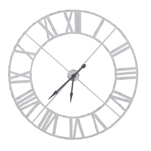 Reloj de pared de metal de primera calidad hecho a mano al por mayor reloj de forma redonda decorativo diseñador Reloj de pared de metal - Product Image 1