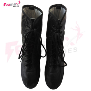 Zapatos de baile de cuero para mujer, calzado largo de baile de Jazz - Product Image 3