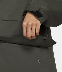 แจ็กเก็ตกันฝนแขนยาวกันลมสำหรับผู้ชาย2025ฤดูหนาวมีขนาดยาวขาย - Product Image 4