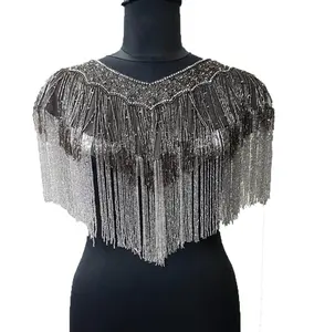 New Style Hand beaded Tassels Bespoke Blouses