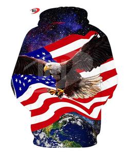 High Quality Cotton Polyester Fleece Full Design Sublimation Printing Pullover <b>Hoodie</b> Custom Sublimated Fashion Hoodies For Men - Product Image 2