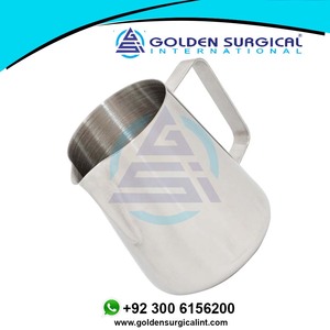 En Acier inoxydable Irrigateur Cruche | Usine Enduit Personnalisé Barista En Acier Inoxydable Café Au Lait pot à Lait, lait pichet - Product Image 5