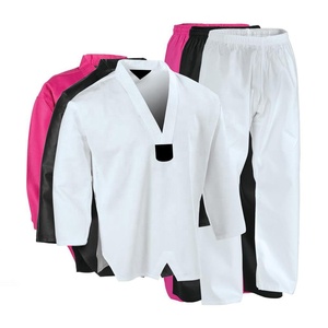 2020 Best Quality Custom Made Karate Uniforms Taekwondo <b>Suits</b> for Unisex 100% Cotton Eco-friendly Martial Arts Training Wear - Product Image 4