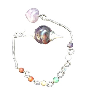 Pendule améthyste, 7 Chakra - Product Image 1