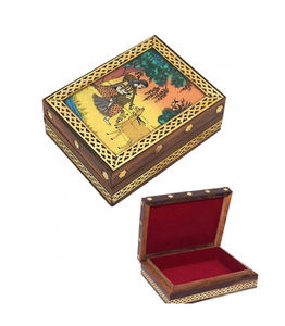 Boîte polyvalente à bijoux en bois vintage de haute qualité - Product Image 1