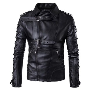 Blouson en cuir véritable de haute qualité pour garçons, costume personnalisé, Long et Slim, vente en gros, 100% - Product Image 5