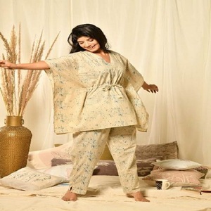 Vestido de noche de mujer con estampado de rayón 100% para tela de algodón tejida de verano y primavera - Product Image 6