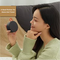 Haut-parleur portable Mi gris, étanche, mini, extérieur, alimenté par batterie, en plastique, avec woofer de 6 pouces, super basses, Apt-X