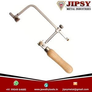 Cadre de scie bijoutiers ajustables de style allemand, scie vintage - Product Image 2