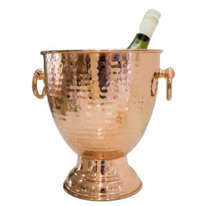 Odern-cubo de hielo con martillado, enfriador de vino grande, bañera de cobre para bebidas - Product Image 1