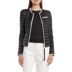 OEM Custom <b>Women</b> Zipper up <b>Puffer</b> <b>Jackets</b> in <b>Crop</b> Style - Product Image 1