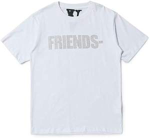 100% coton Hommes Strass T shirt Manches courtes 0 Cou T- shirts Offre Spéciale - Product Image 4