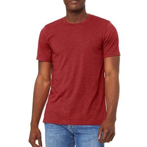 Bella Canvas Heather Red T Shirt Mens Ultra Soft Heather Tee Camisetas - Product Image 1