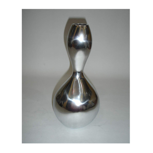 Vase décoratif miniature de luxe moderne de qualité supérieure, en aluminium poli brillant, pour centre de table - Product Image 1