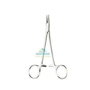 Soporte de aguja profesional de acero inoxidable de alta calidad Crile-Murray recto cruzado dentado 7,1/8 pulgadas - Product Image 1