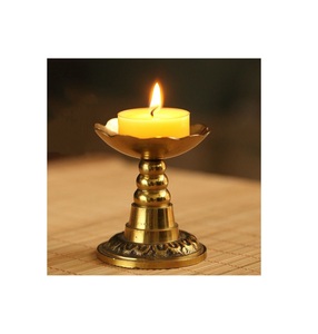 BRASS VERY <b>SMALL</b> HIGH QUALITY <b>CANDLE</b> HOLDER BRASSWORLD INDIA - Product Image 5