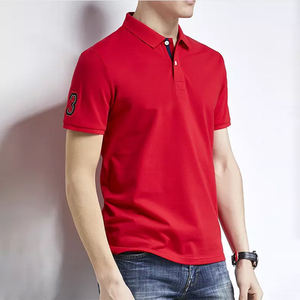 Venta caliente Color Logotipo de bordado personalizado camisas de Polo - Product Image 1