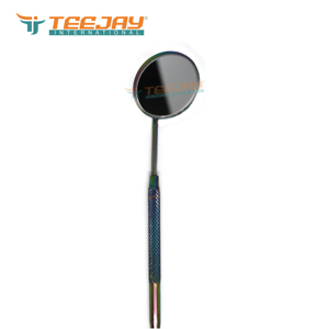 TEEJAY Plasma Rainbow Rounded Eyelash <b>Mirror</b> Stainless Steel Smooth Tip <b>Small</b> Customized Logo Customized Color DHL FEDEX Western - Product Image 5