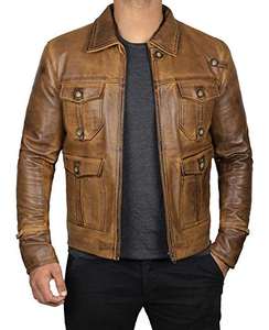 Veste d'hiver en peau de mouton noire sur mesure pour hommes et femmes, coupe ajustée, imperméable, col montant, design uni - Product Image 4