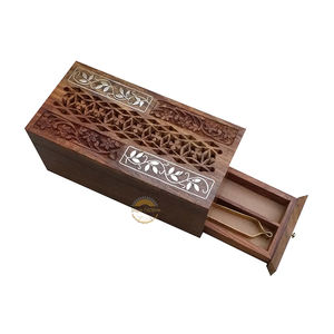 Hot Selling Exquisite Bakhoor Burner Best Price <b>Agarwood</b> Oud Wood <b>Incense</b> Burner for Religious Use Scented Packed by AYAANS - Product Image 1