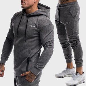 Survêtements de sport pour hommes personnalisables avec logo, vente en gros, en polyester SMART FABRIC respirant et écologique, pour la course et la gym - Product Image 2