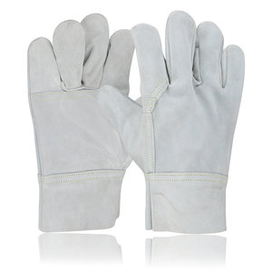 ถุงมือหนังวัวแยกขนาด XL ถุงมือนิรภัยป้องกันการกระแทกตัดด้วยความร้อนสำหรับอุตสาหกรรมการเชื่อม - Product Image 5