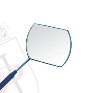 Extension de cils automatique rond et rectangulaire, miroir à poignée confortable, de couleur bleue, Extension de cils - Product Image 3