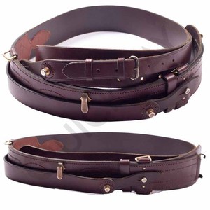 Ceinture de cérémonie Sam Browne Fournisseurs Fabrication en vrac Quantité Ceinture uniforme de cérémonie personnalisée - Product Image 4