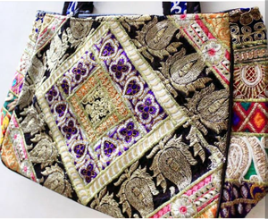 Bolso de hombro de noche de compras con decoración de bordado de alta calidad - Product Image 5