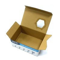 Maßgefertigte Offset-Glanz-/Mattlaminierung Geprägte Recycelbare Papierkarton-Verpackungsboxen mit Automatischer Bodenverschlussfunktion für die Automobilindustrie