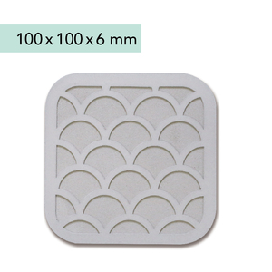 Geometric Concrete Decorative <b>Coasters</b> <b>Tile</b> Artistic Home Wall Panel Abstract Pattern - Product Image 1