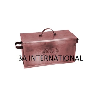 Boîte à pain rectangulaire en cuivre plaqué, boîte de rangement pour la cuisine, articles ménagers, boîte de rangement de haute qualité - Product Image 2