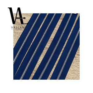 #3 Vacuum Metalizing nylon zipper close end with high polish shiny sliver LOGO puller - Product Image 4