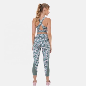 Legging de sport pour femme, idéal pour la gym, la course et le yoga, en Spandex/Polyester, extensible dans les quatre sens, respirant, longueur intégrale, vente en gros - Product Image 5