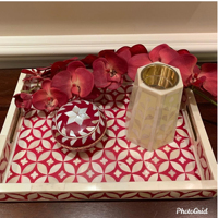 Brûleur d'encens Oud en os poli avec incrustation de nacre, design personnalisé, toucher naturel, boîte à Bakhoor MOP, cadeau naturel pour l'Aïd et le Ramadan