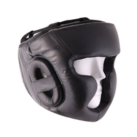 Casque de boxe professionnel de haute qualité Protège-tête respirant et ajusté